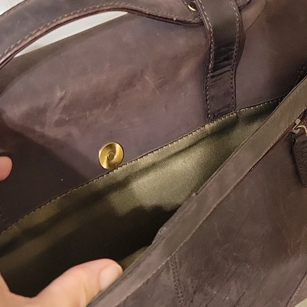 Leabags messenger bag leather